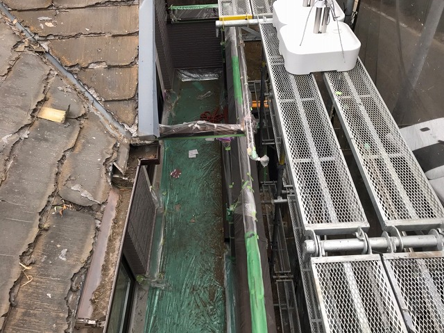 スーパーガルテクト　屋根カバー工事